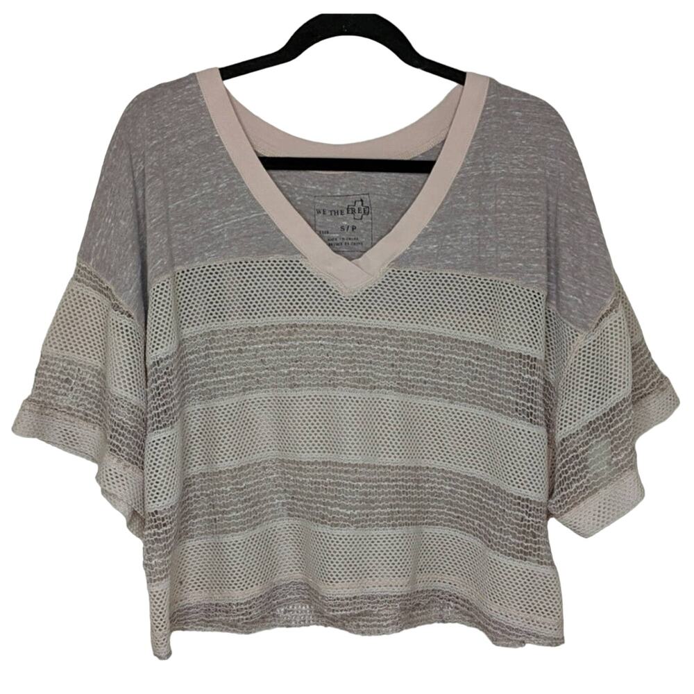 Free People We the Free Mesh Top - S - GUC